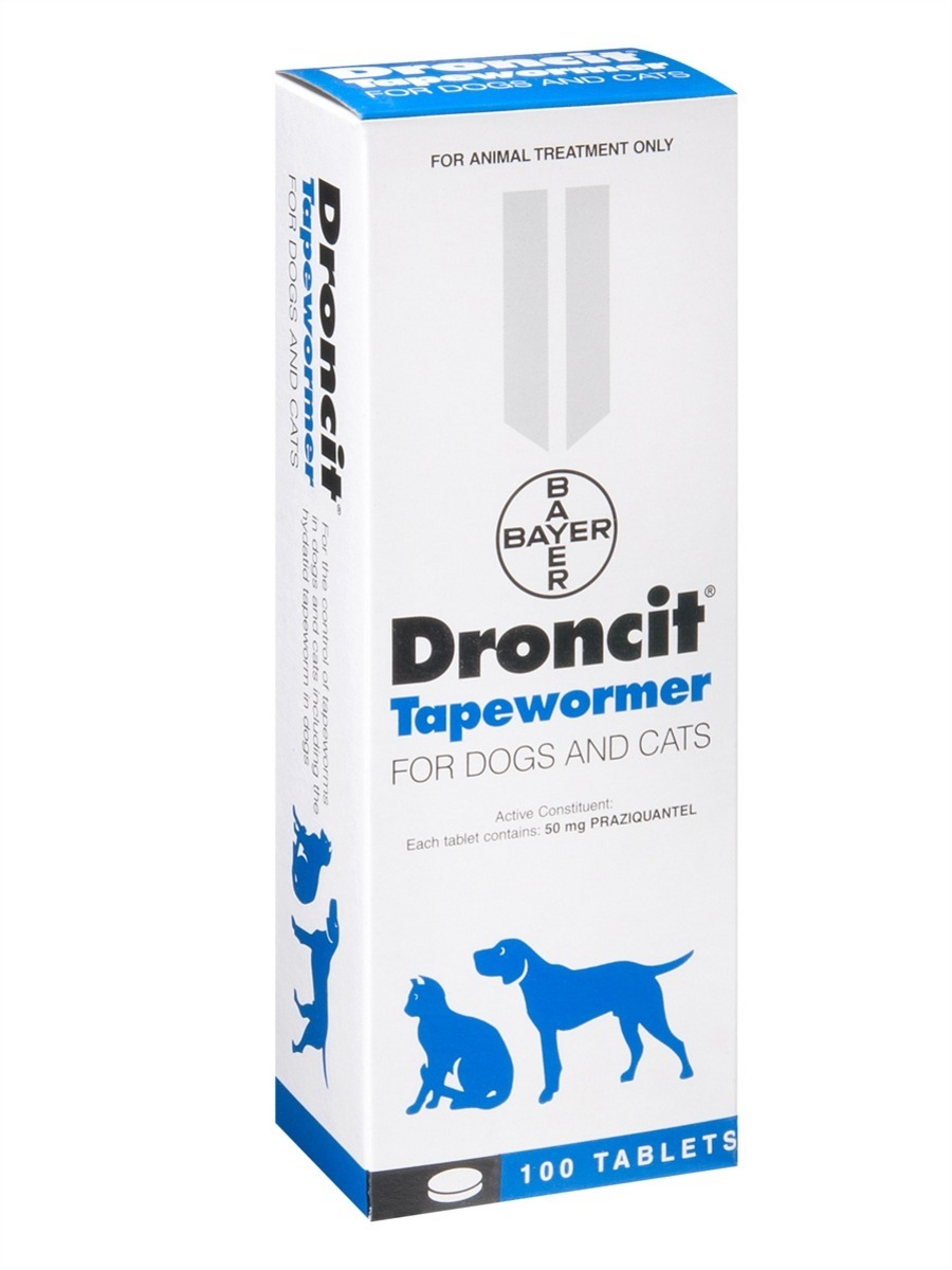Droncit. Huge Savings on Droncit Tapewormer at Joes Pet Meds