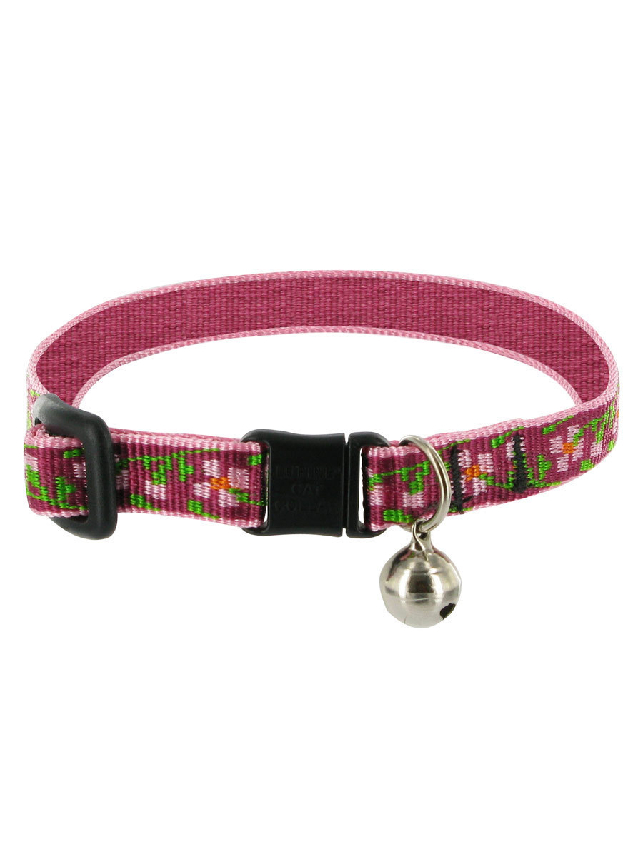 Lupine Cherry Blossom Breakaway Cat Collar at Joe's Pet Meds